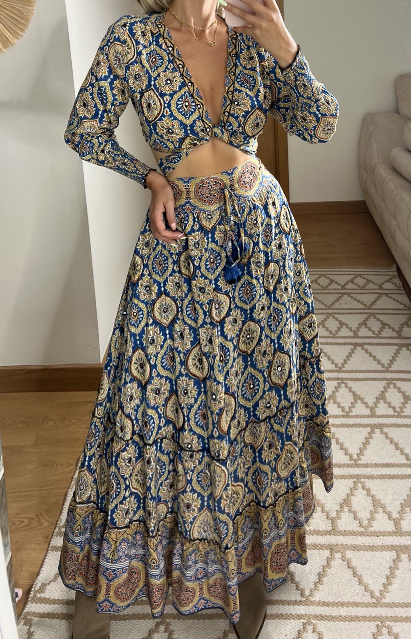 Two Pieces Bohemian dress