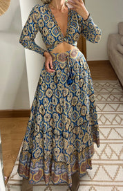 Two Pieces Bohemian dress