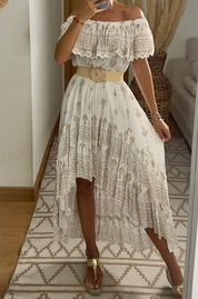 Mistic Asymetric Maxi Dress