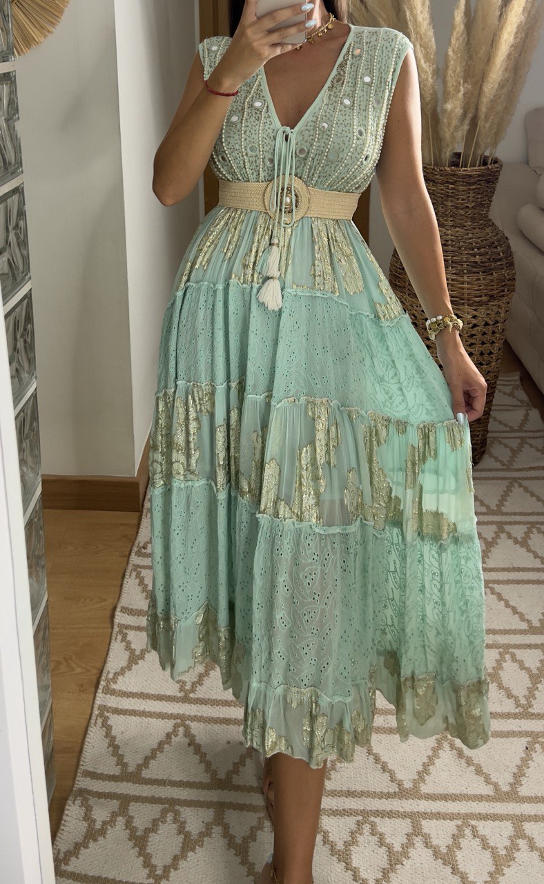Marine Boho Dress