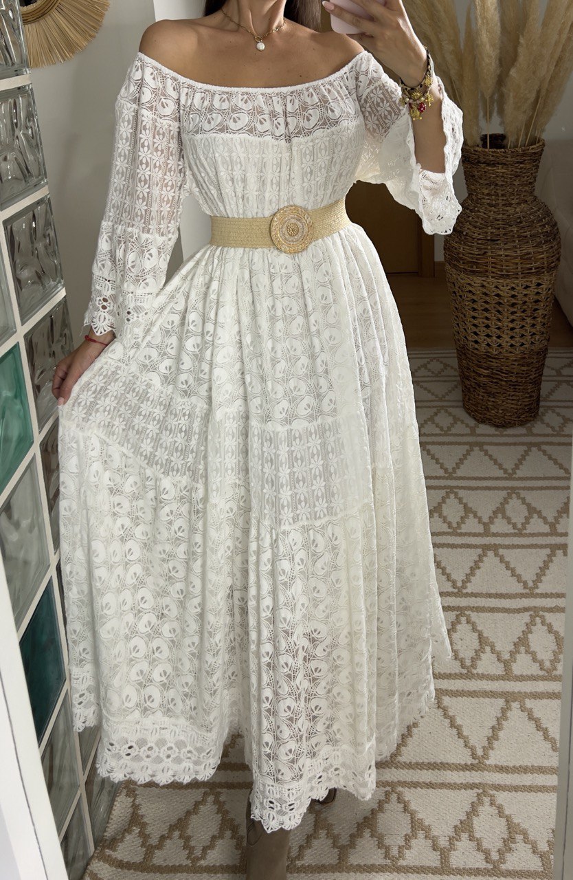 Whispering Lace Dress