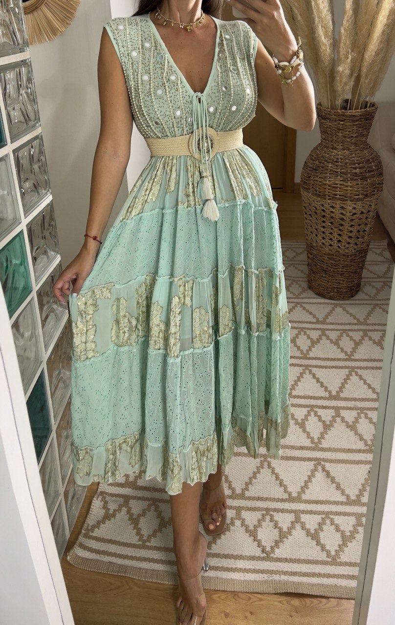 Marine Boho Dress
