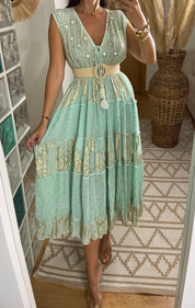 Marine Boho Dress