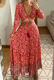 Two Pieces Bohemian dress