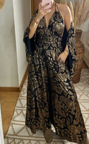 Natural Silk Jumpsuit & Kimono