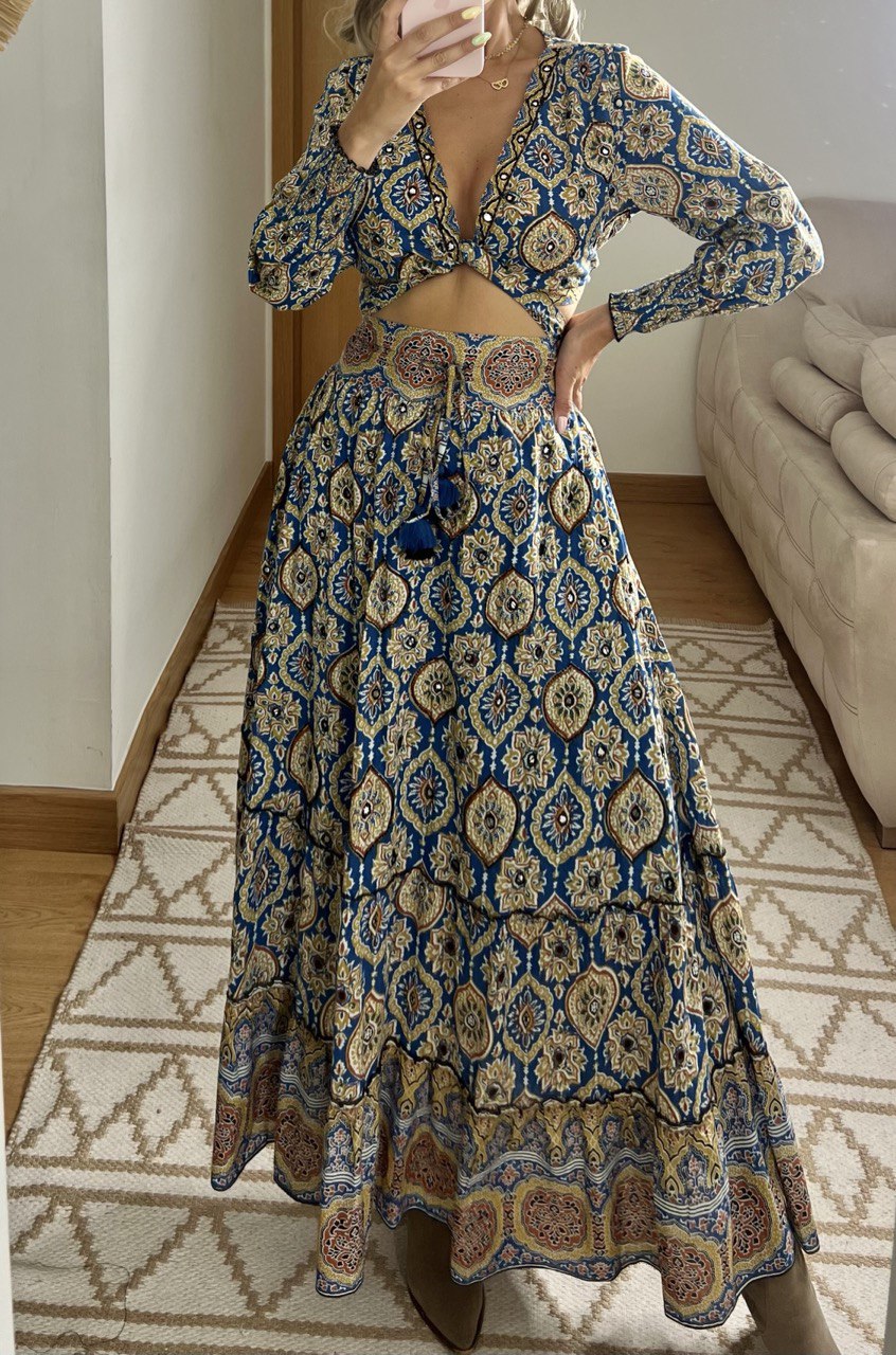 Two Pieces Bohemian dress