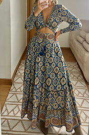 Two Pieces Bohemian dress