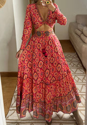 Two Pieces Bohemian dress