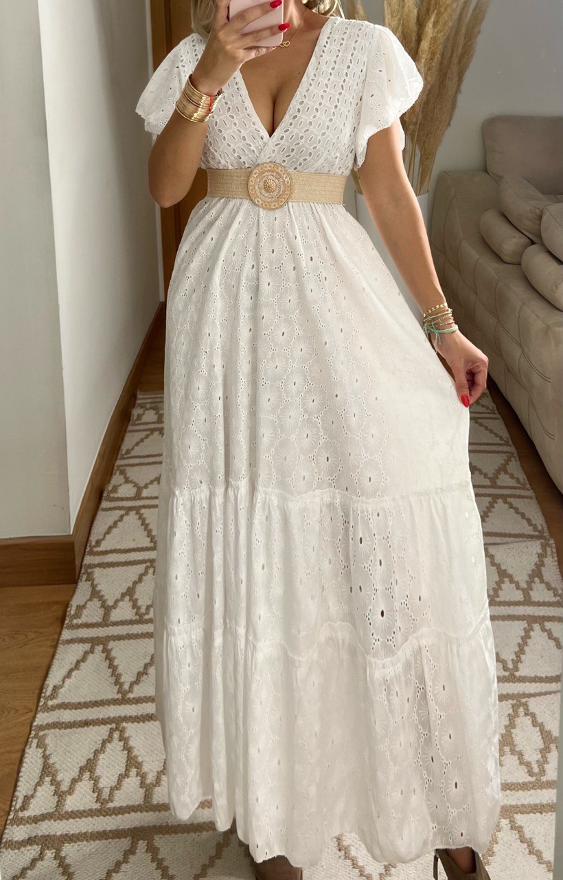 Brocade Maxi Dress