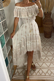 Mistic Asymetric Maxi Dress