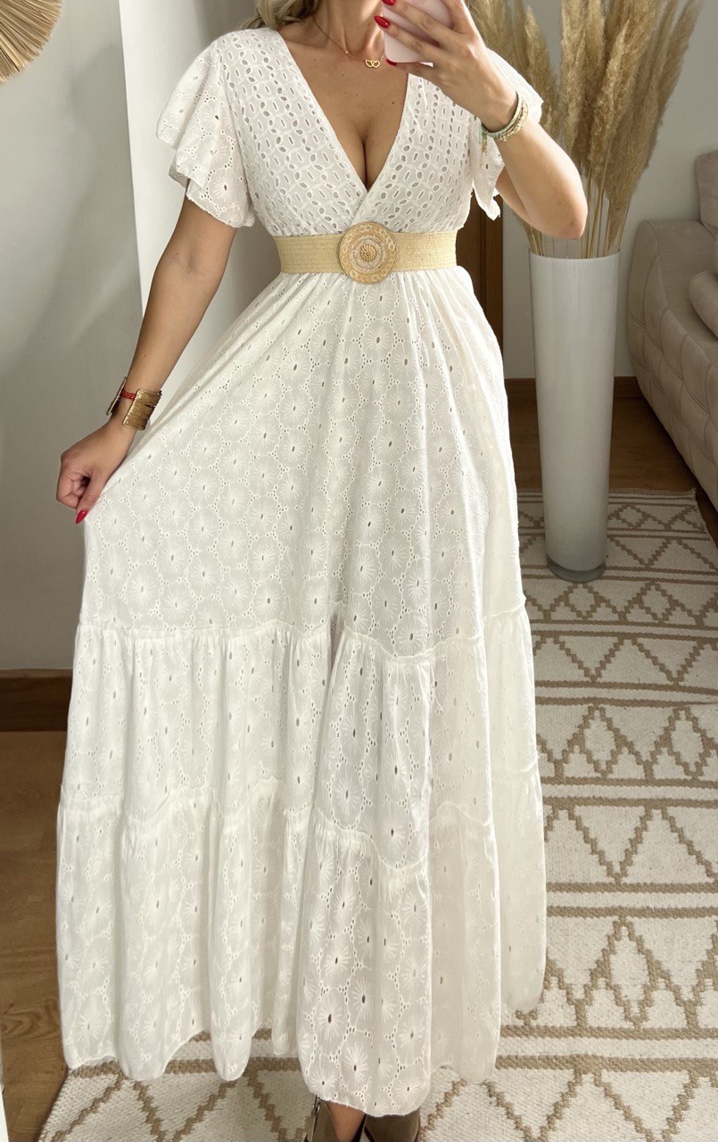 Brocade Maxi Dress