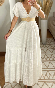 Brocade Maxi Dress
