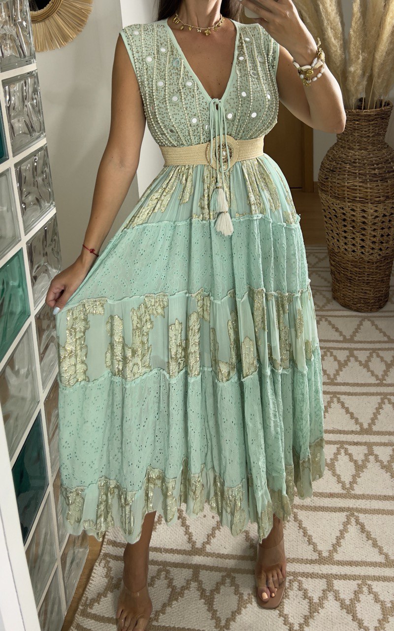 Marine Boho Dress
