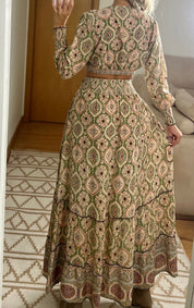 Two Pieces Bohemian dress