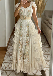 Boho Western Maxi Dress