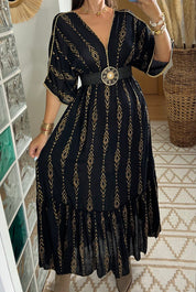 Midnight Muse Boho Dress