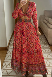 Two Pieces Bohemian dress
