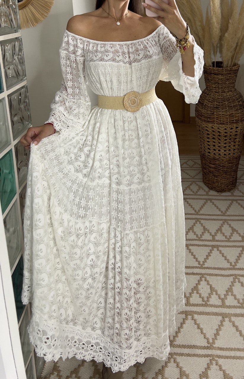Whispering Lace Dress