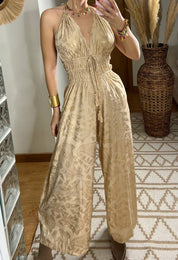 Natural Silk Jumpsuit & Kimono
