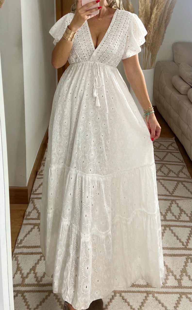 Brocade Maxi Dress
