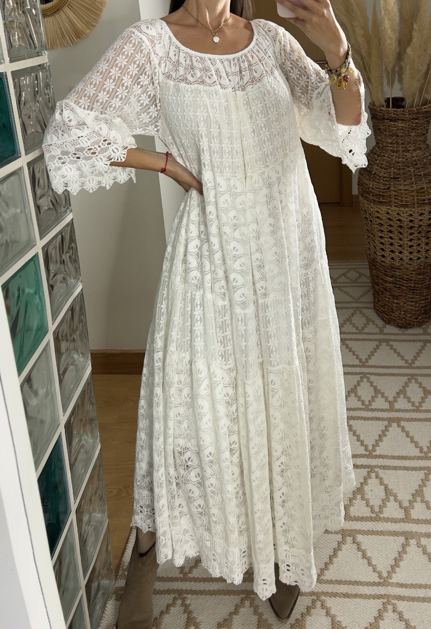 Whispering Lace Dress