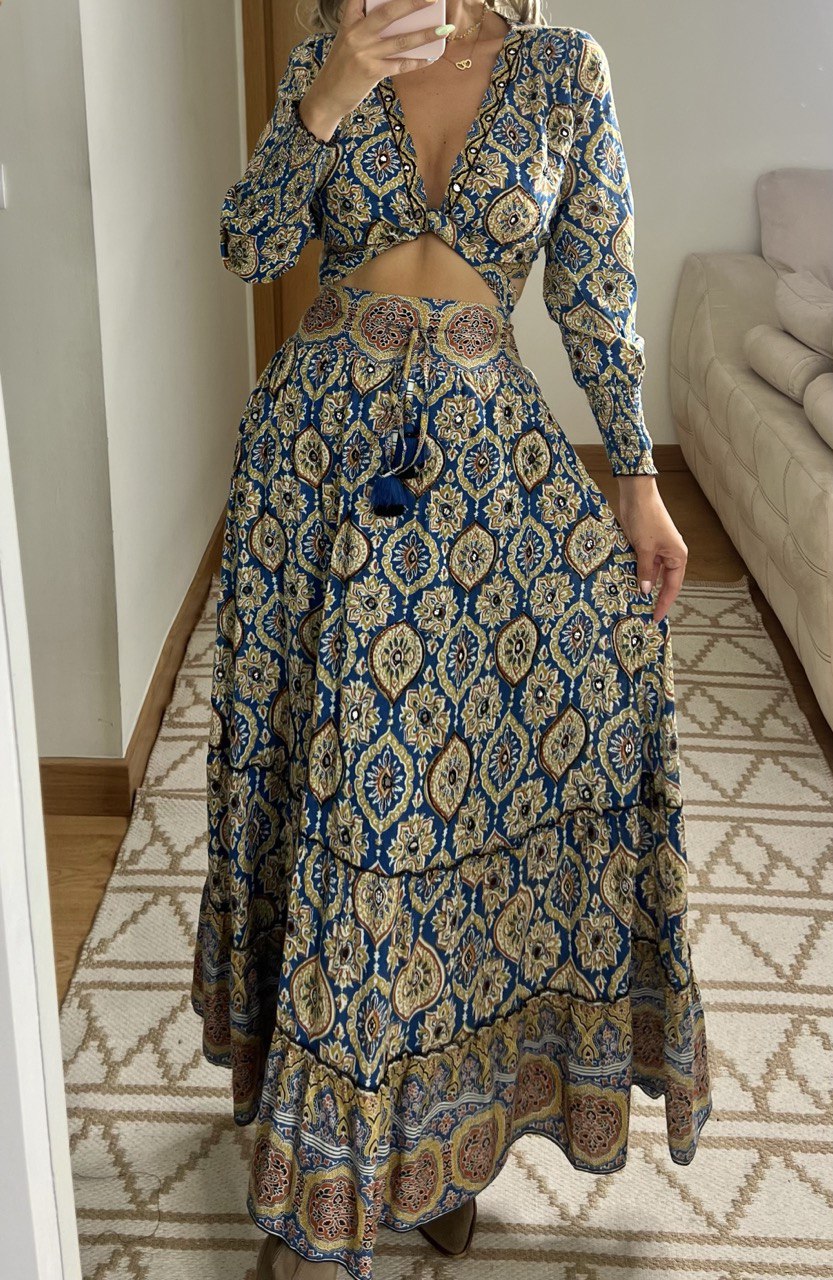 Two Pieces Bohemian dress