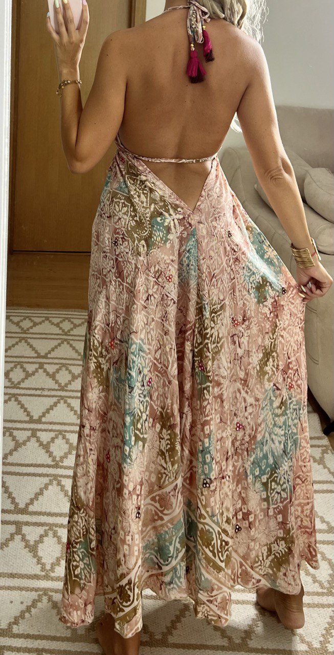 Luna Silk Dress