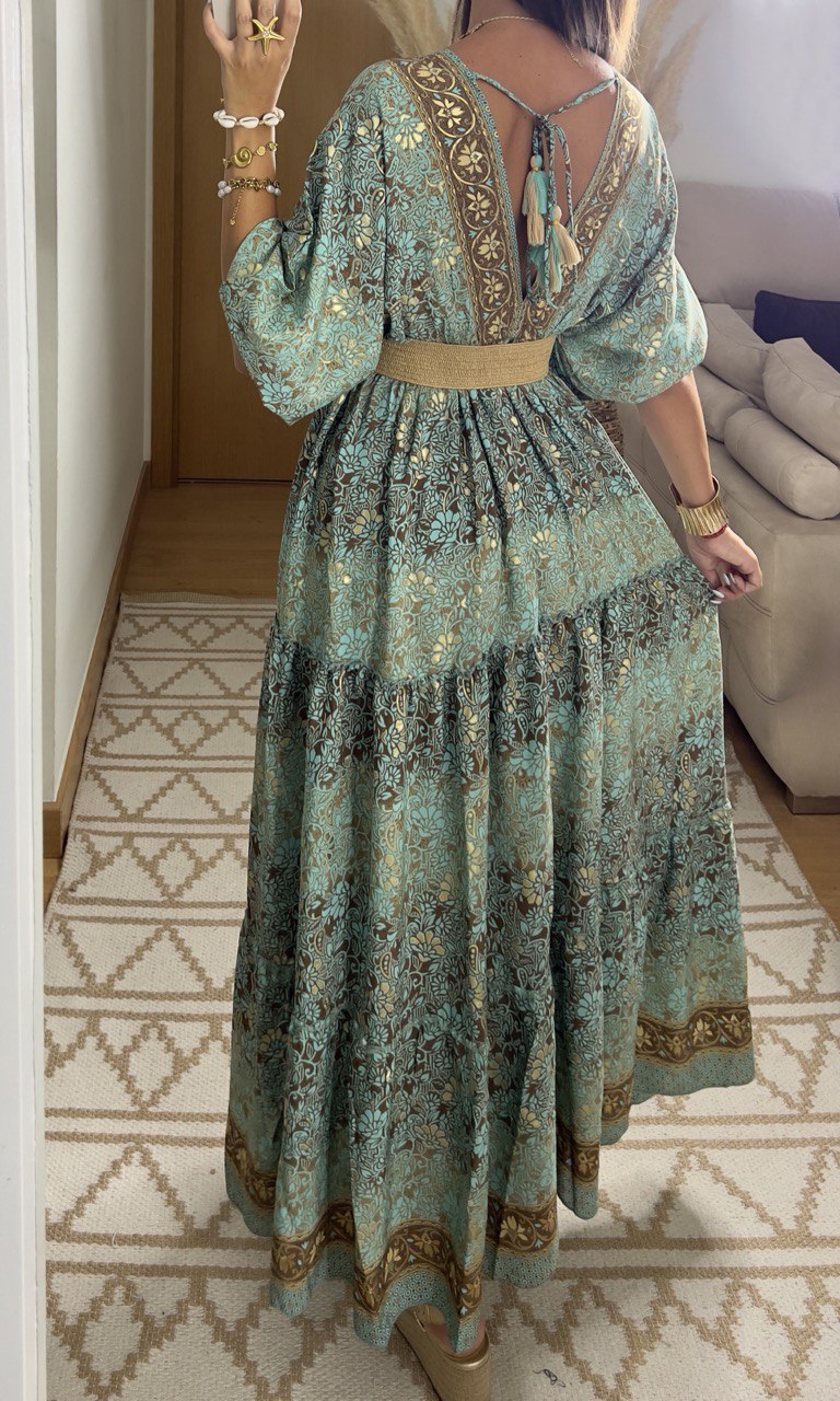 Mindra Silk Dress