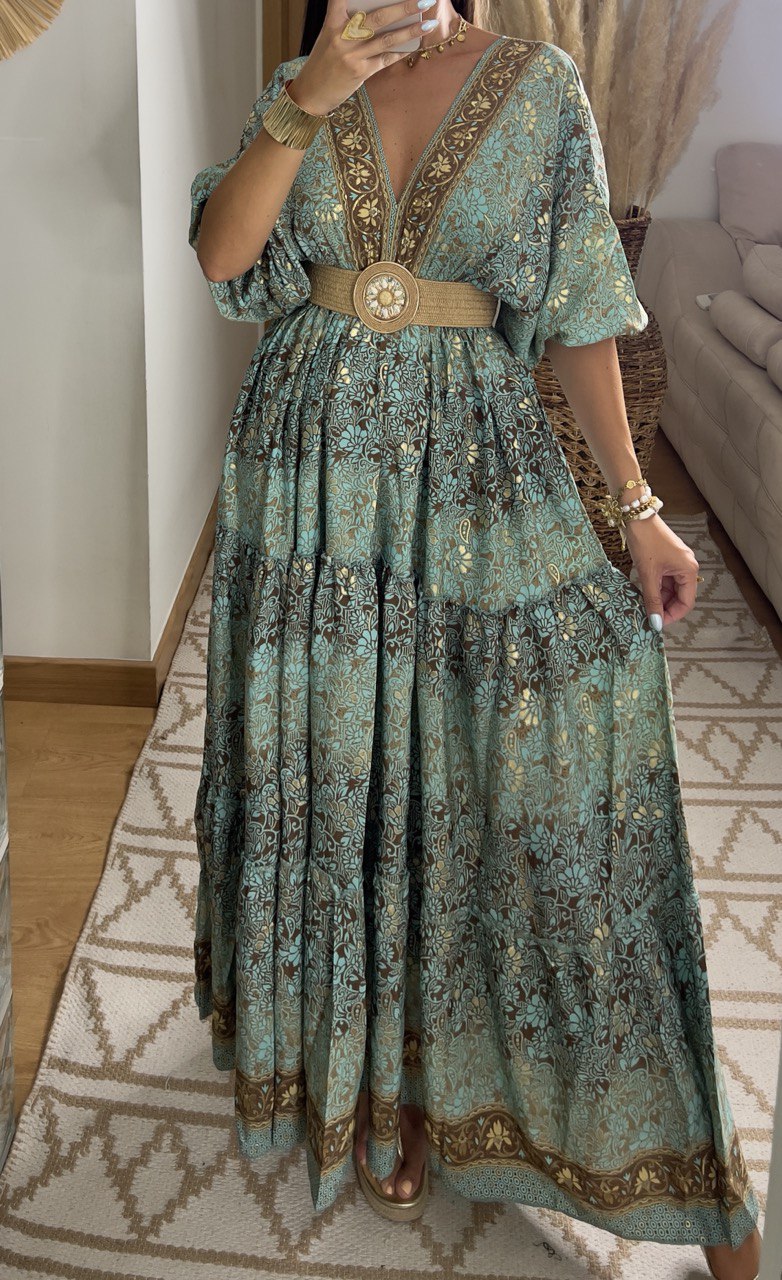 Mindra Silk Dress