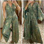 Natural Silk Jumpsuit & Kimono