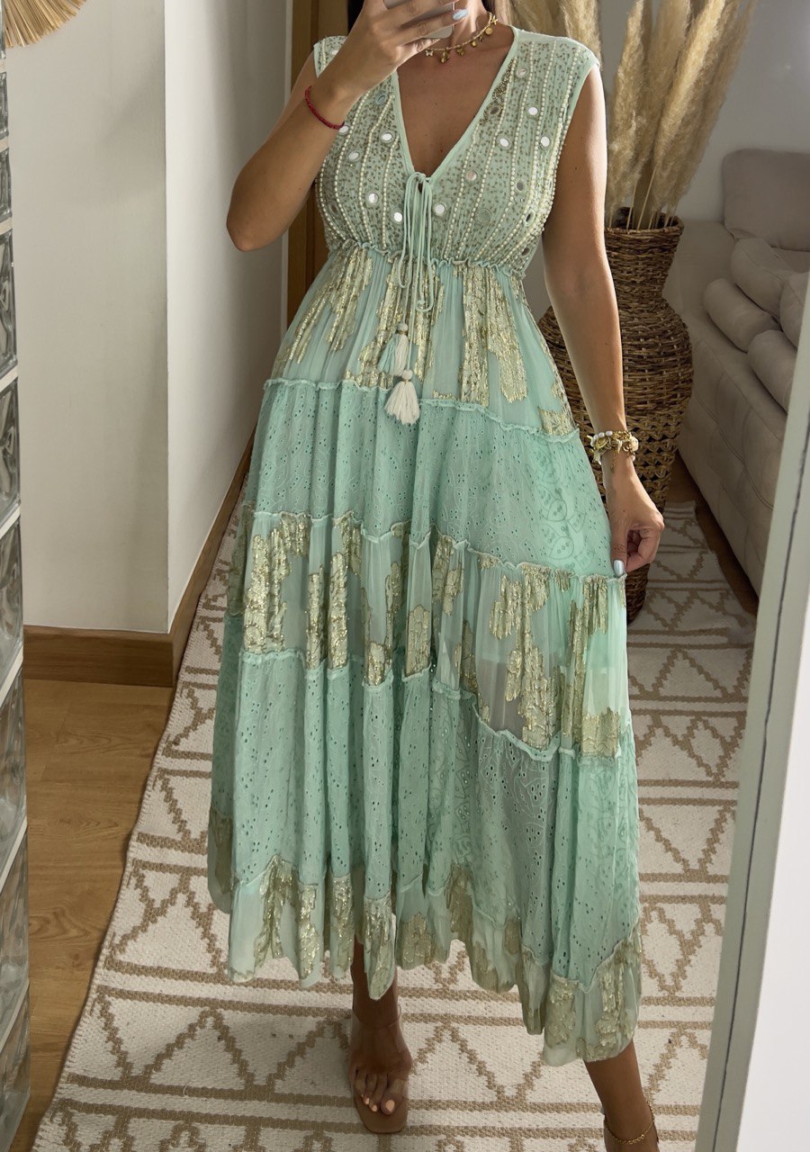 Marine Boho Dress