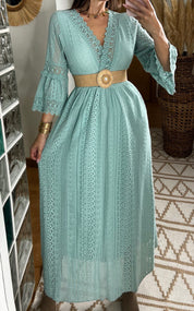 Lace Maxi Bohemian Dress