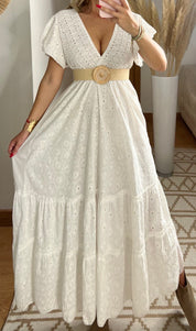 Brocade Maxi Dress