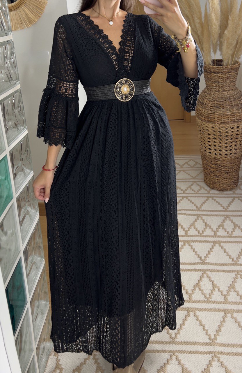 Sage Lace Dress