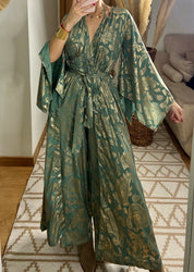 Natural Silk Jumpsuit & Kimono