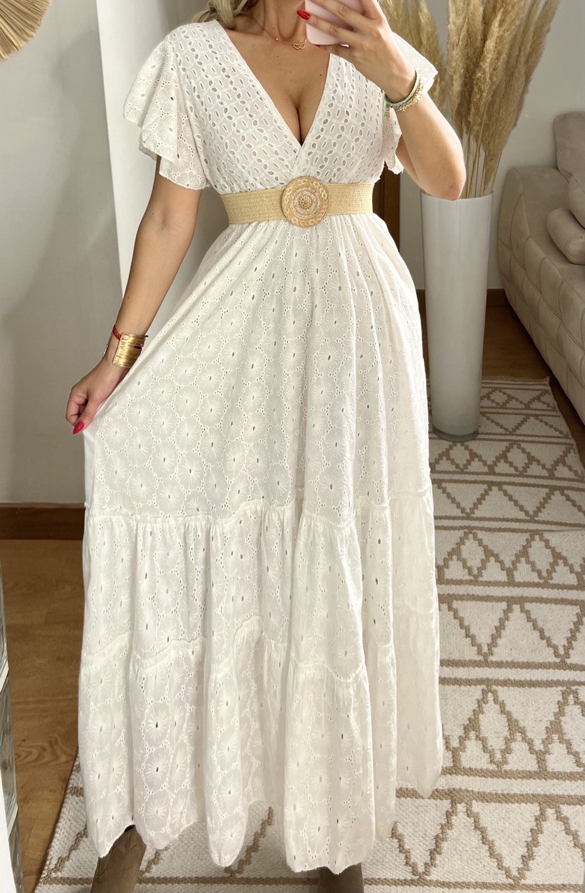 Brocade Maxi Dress