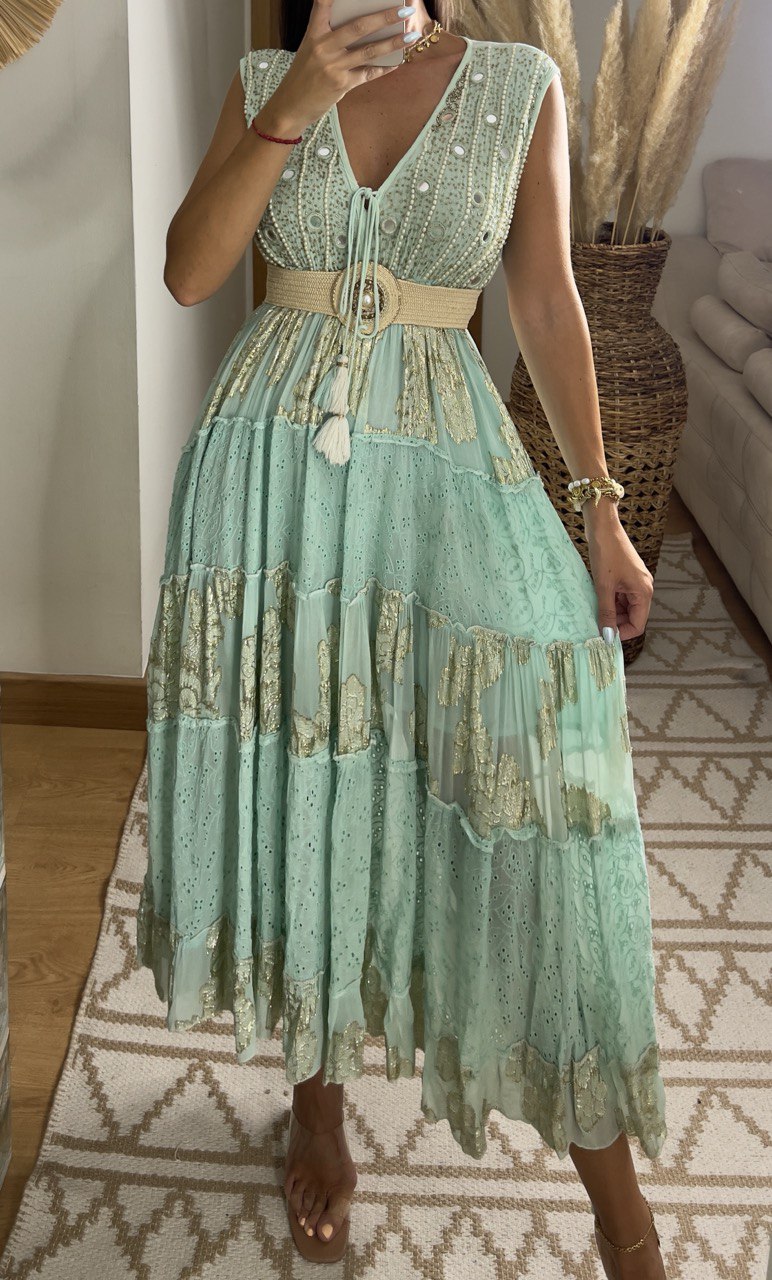Marine Boho Dress