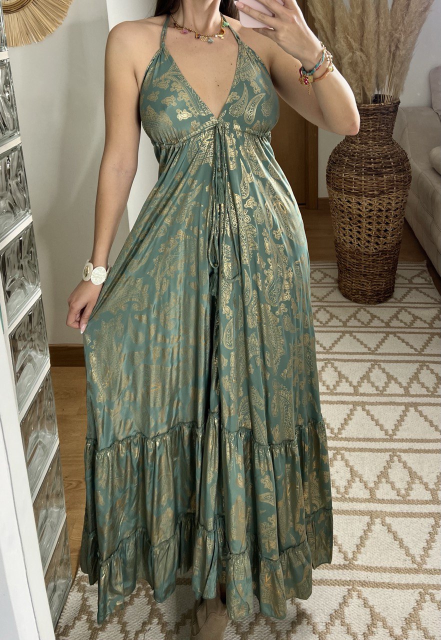 Oasis Silk Dress