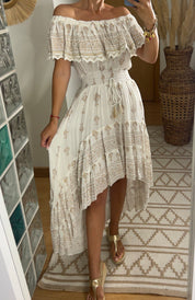 Mistic Asymetric Maxi Dress