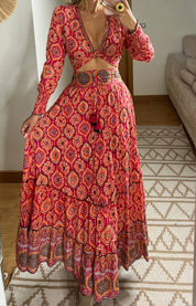 Two Pieces Bohemian dress