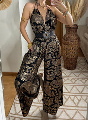 Natural Silk Jumpsuit & Kimono