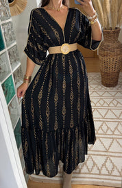 Midnight Muse Boho Dress