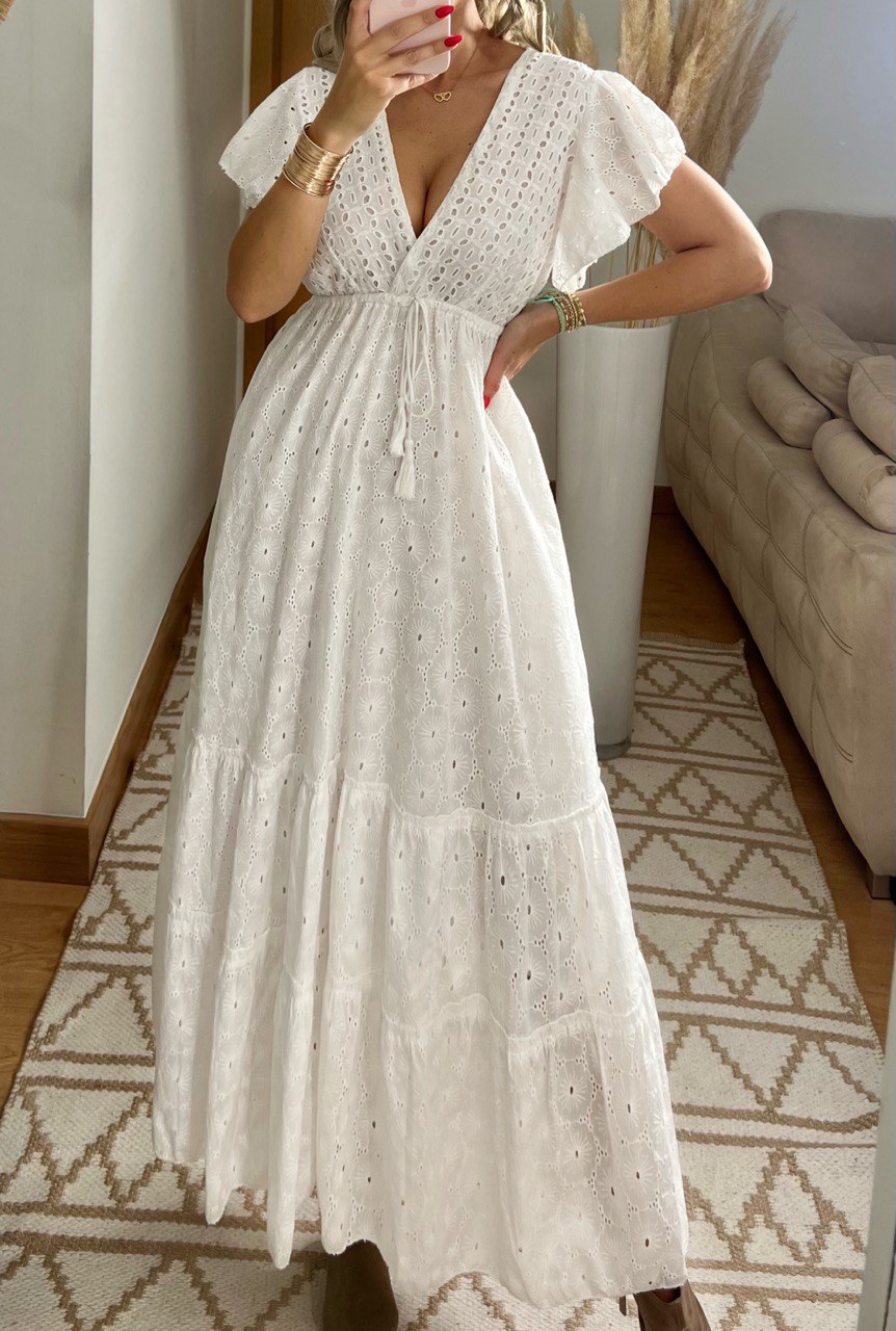 Brocade Maxi Dress