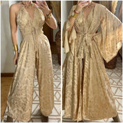 Natural Silk Jumpsuit & Kimono