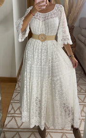 Whispering Lace Dress