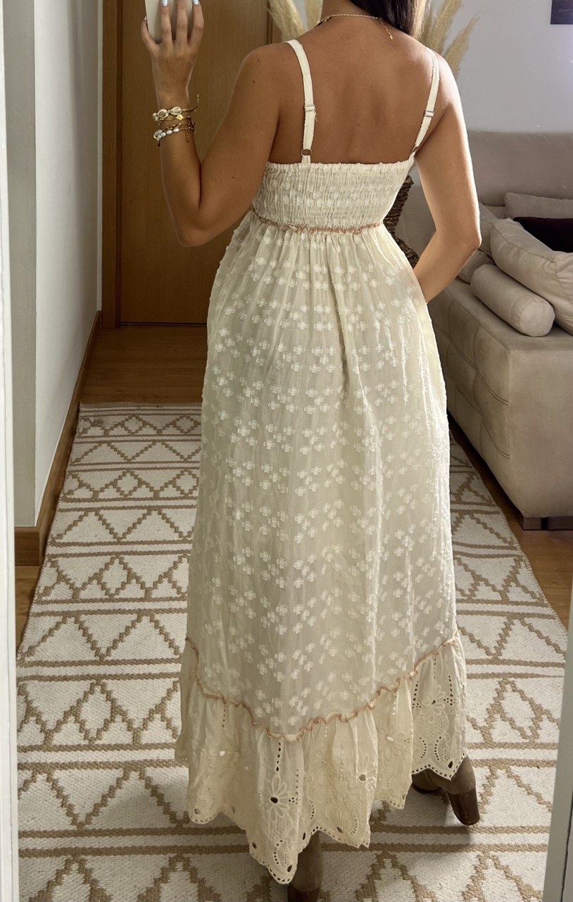 Circle Moon Boho Dress