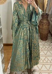 Natural Silk Jumpsuit & Kimono