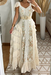 Boho Western Maxi Dress