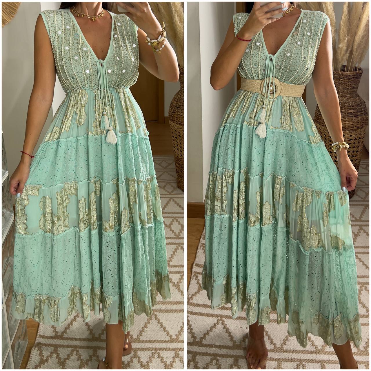 Marine Boho Dress