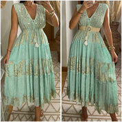 Marine Boho Dress
